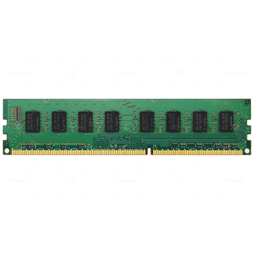 497157-D01 HP 2GB 2RX8 PC3-10600U DDR3 1333MHZ UNBUFFERED UDIMM -
